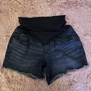 Maternity Jean Shorts